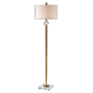 Uttermost Mesita Brass Floor Lamp 28635 1
