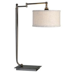 Uttermost Lamine Dark Bronze Desk Lamp 29206 1