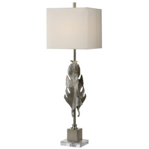 Uttermost Luma Metallic Silver Lamp 29591 1