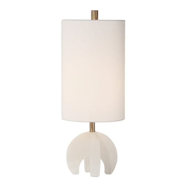 Uttermost Alanea White Buffet Lamp 29633 1