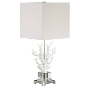 Uttermost Corallo White Coral Table Lamp 29679 1
