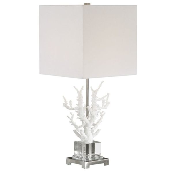 Uttermost Corallo White Coral Table Lamp 29679 1
