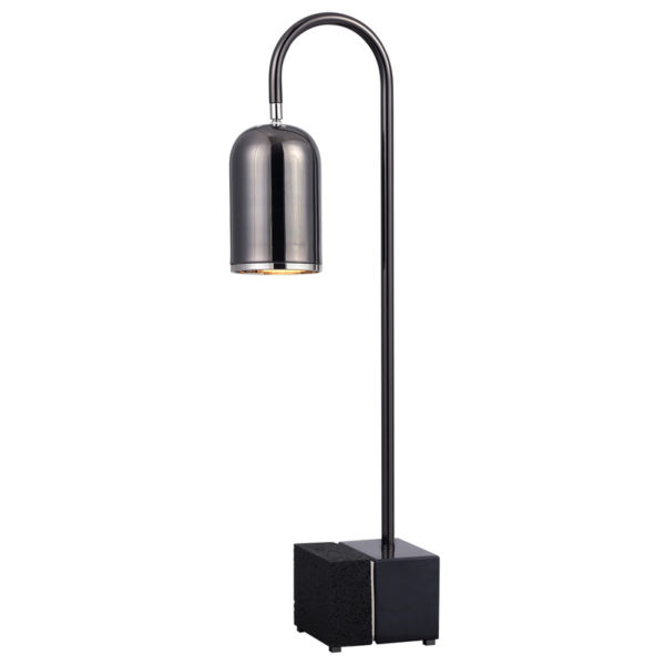 Uttermost Umbra Black Nickel Desk Lamp 29790 1