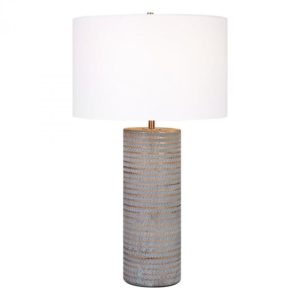 Uttermost Monolith Gray Table Lamp 29994