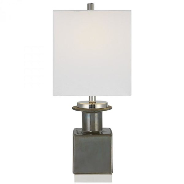 Uttermost Cabrillo Gray Glaze Accent Lamp 30002 1
