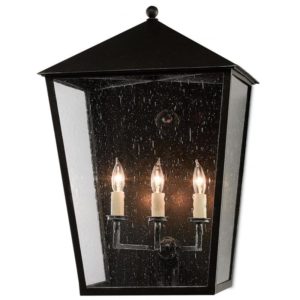 Currey Bening Large Outdoor Wall Sconce 5500 0010
