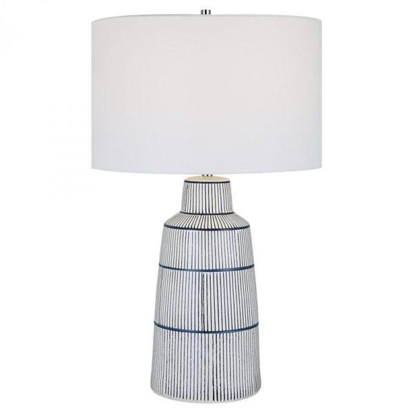 Uttermost Breton Nautical Stripe Table Lamp 30059 1