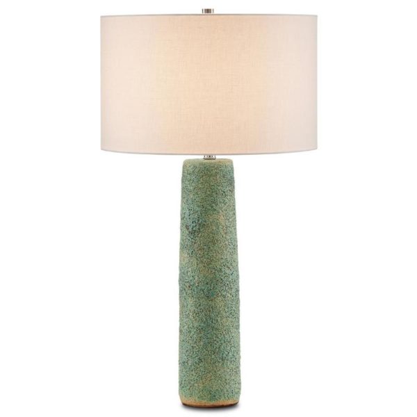 Currey Kelmscott Moss Green Table Lamp 6000 0800