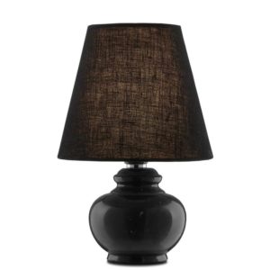 Currey Piccolo Black Mini Table Lamp 6000 0807