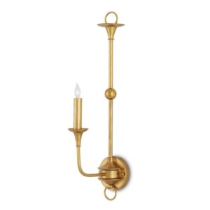 Currey Nottaway Gold Wall Sconce 5000 0213