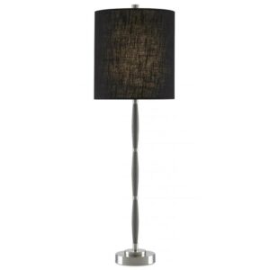 Currey Dashwood Nickel Table Lamp 6000 0627
