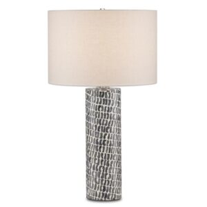 Currey Charcoal Table Lamp 6000 0826