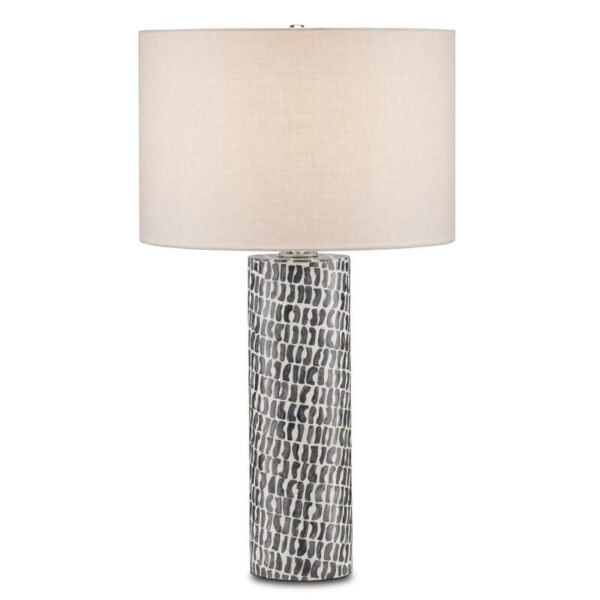 Currey Charcoal Table Lamp 6000 0826