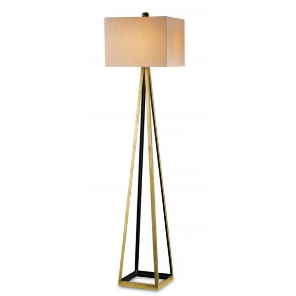 Currey Bel Mondo Gold Floor Lamp 8049