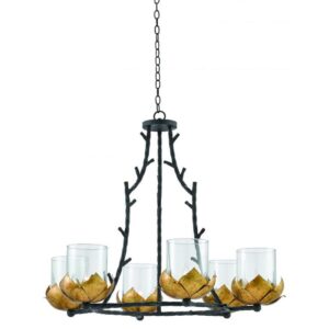Currey Water Lily Large Chandelier 9000 0337