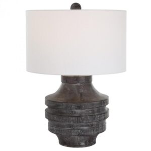 Uttermost Timber Carved Wood Table Lamp 30147 1