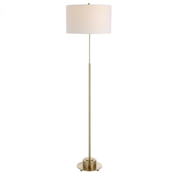 Uttermost Prominence Brass Floor Lamp 30152 1