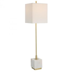 Uttermost Escort Brass Buffet Lamp 30156 1