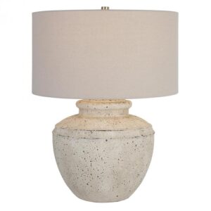 Uttermost Artifact Aged Stone Table Lamp 30162 1