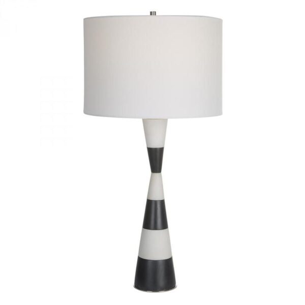 Uttermost Bandeau Banded Stone Table Lamp 30165 1
