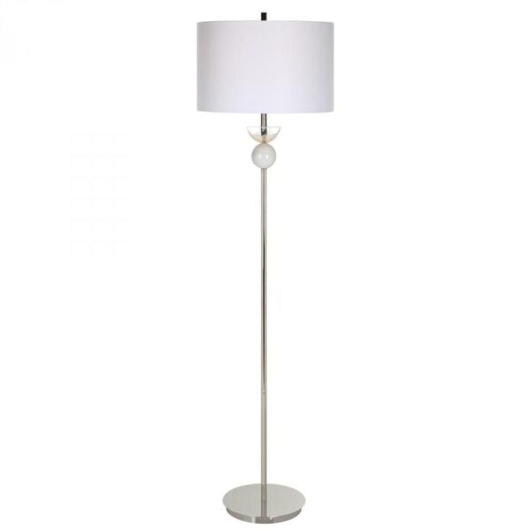 Uttermost Exposition Nickel Floor Lamp 30177 1