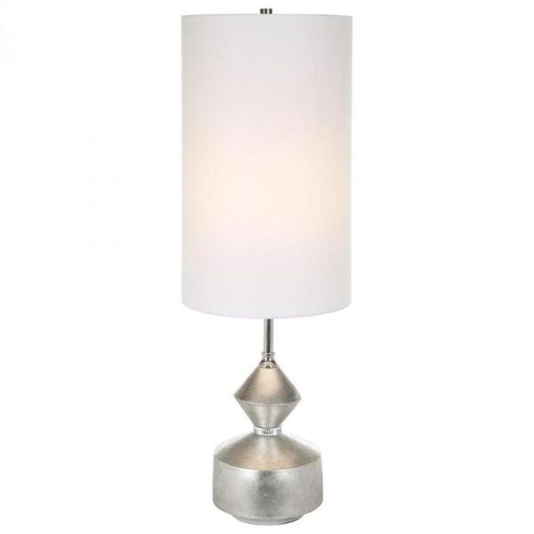 Uttermost Vial Silver Buffet Lamp 30187 1
