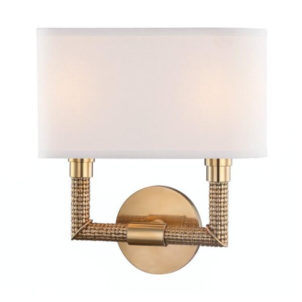 2 LIGHT WALL SCONCE 1022 AGB