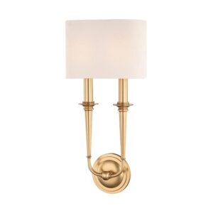 2 LIGHT WALL SCONCE 1232 AGB