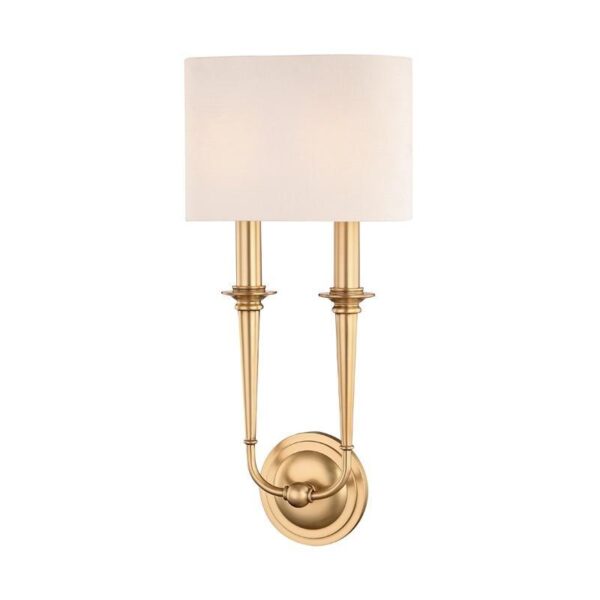 2 LIGHT WALL SCONCE 1232 AGB