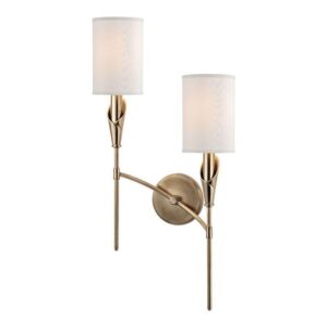 2 LIGHT RIGHT WALL SCONCE 1312R AGB