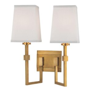 2 LIGHT WALL SCONCE 1362 AGB