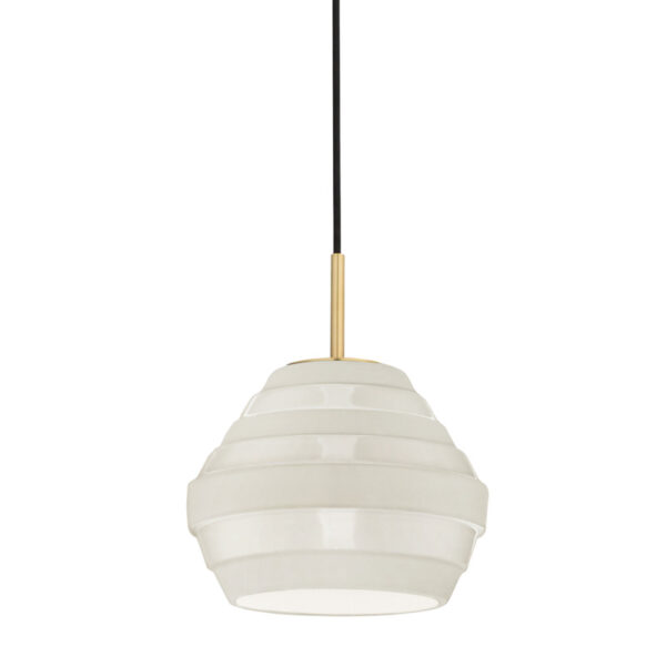 1 LIGHT PENDANT 1383 AGB WH