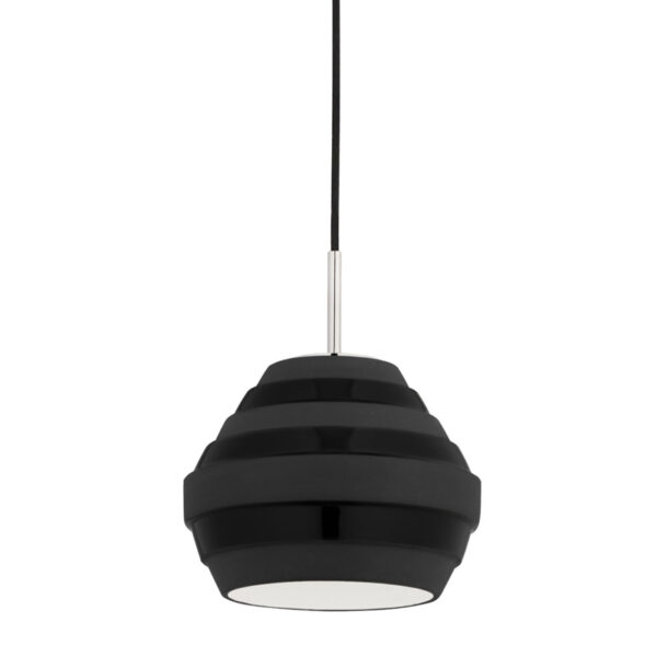 1 LIGHT PENDANT 1383 PN BK