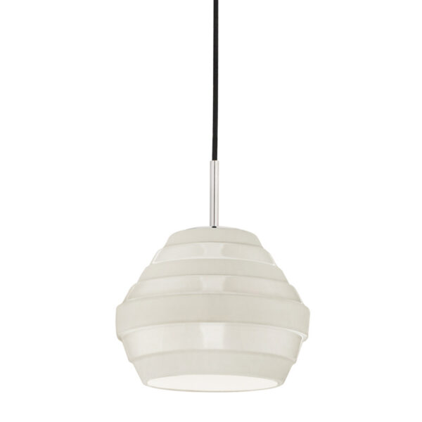 1 LIGHT PENDANT 1383 PN WH