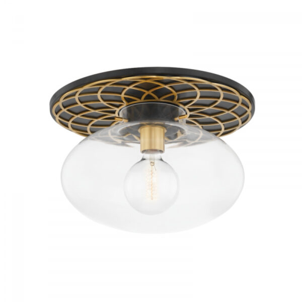 1 LIGHT SEMI FLUSH 1418 AOB