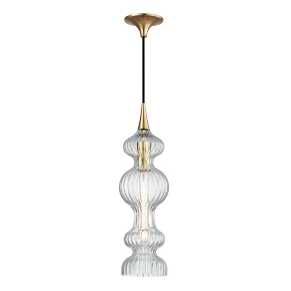 1 LIGHT PENDANT WITH CLEAR GLASS 1600 AGB CL
