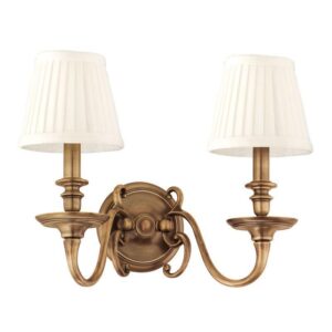 2 LIGHT WALL SCONCE 1742 AGB