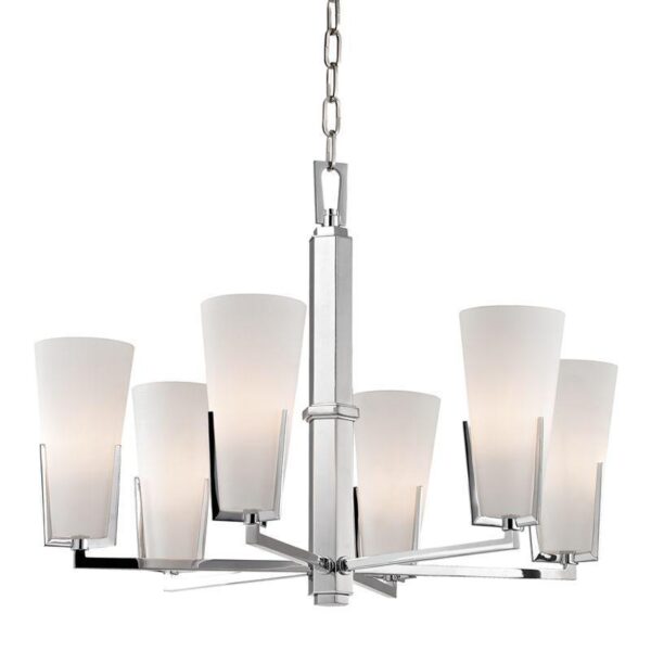 6 LIGHT CHANDELIER 1806 PC