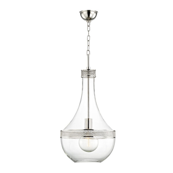 1 LIGHT LARGE PENDANT 1814 PN