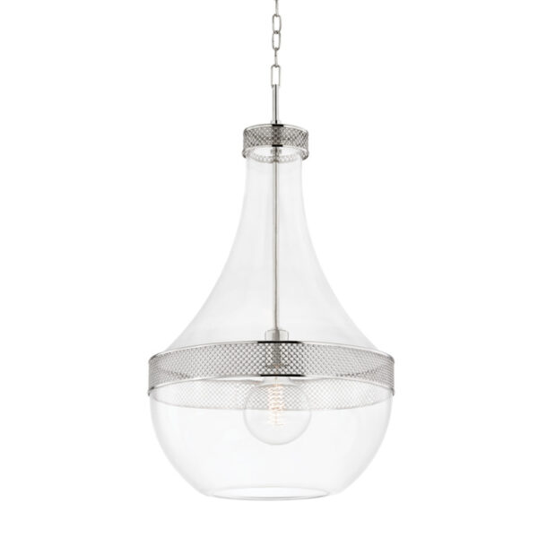 1 LIGHT PENDANT 1817 PN