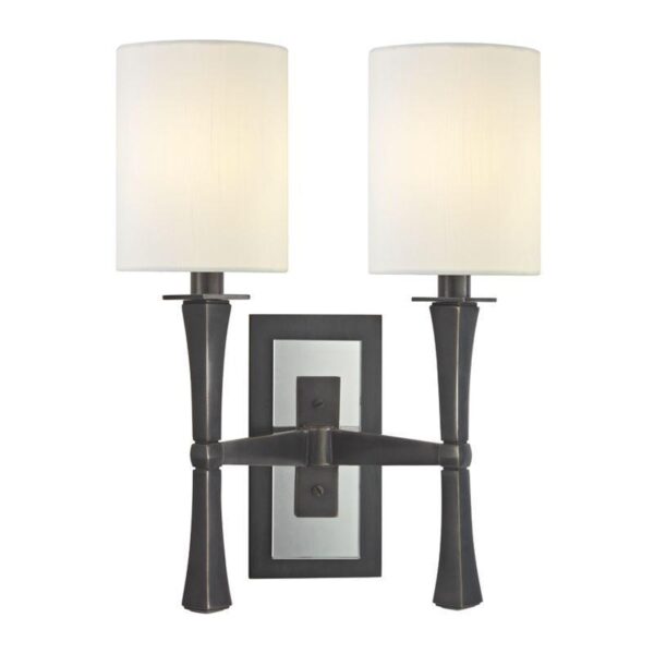 2 LIGHT WALL SCONCE 2112 OB