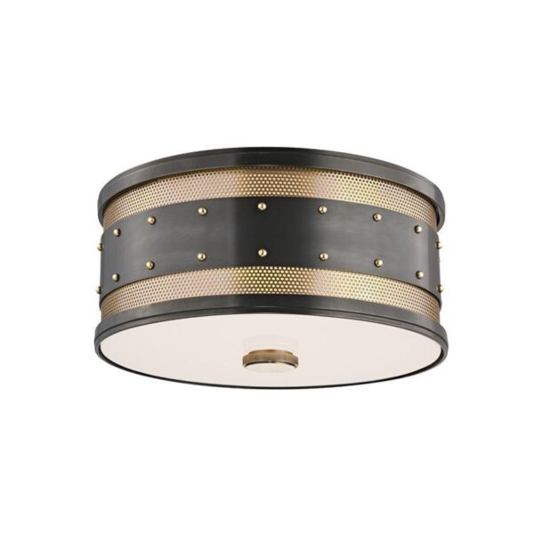 2 LIGHT FLUSH MOUNT 2202 AOB