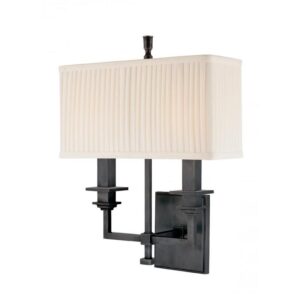 2 LIGHT WALL SCONCE 242 AGB