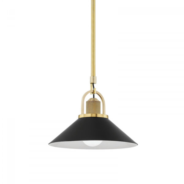 1 LIGHT SMALL PENDANT 2613 AGB BK