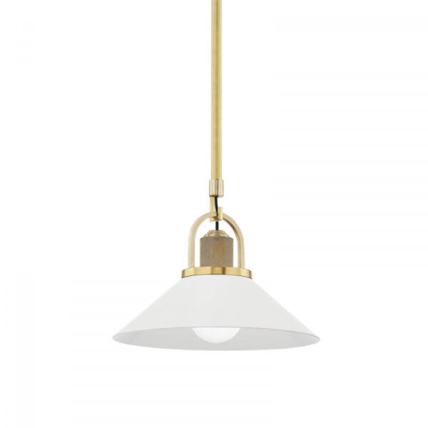 1 LIGHT SMALL PENDANT 2613 AGB WH