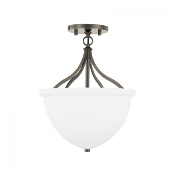 1 LIGHT SEMI FLUSH 2811 DB