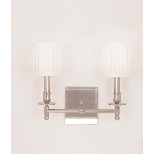 2 LIGHT WALL SCONCE 302 OB