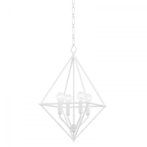 4 LIGHT SMALL PENDANT 3117 WP