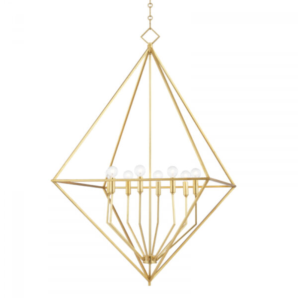 8 LIGHT LARGE PENDANT 3140 GL