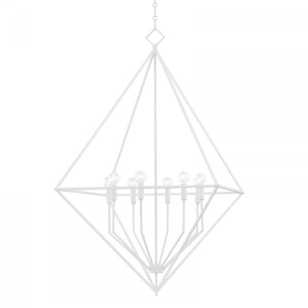 8 LIGHT LARGE PENDANT 3140 WP